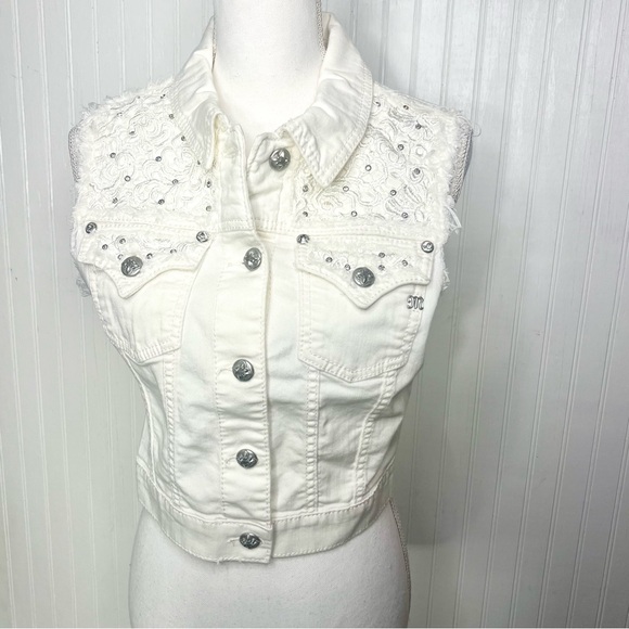 Miss Me Tops - Miss Me Mallorie Vest